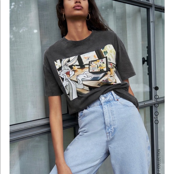 Zara | Tops | Zara Bugs Bunny Loony 